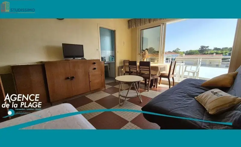 Studio 27m² Saint-Jean-de-Monts - Proche plages, lumineux - Photo 1