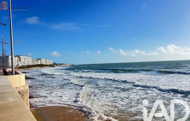 Studio 20m² Les Sables-d'Olonne - Étage élevé, DPE C - Photo 1