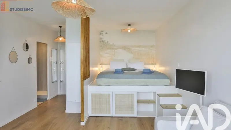 Studio 32m² Les Sables-d'Olonne - Étage élevé, DPE C - Photo 9