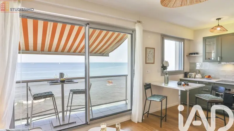 Studio 32m² Les Sables-d'Olonne - Étage élevé, DPE C - Photo 4
