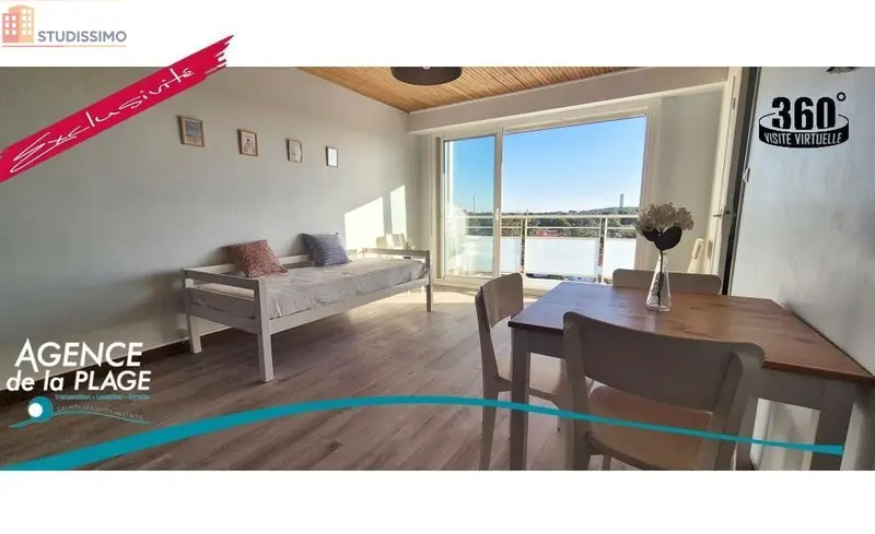Studio 26m² Saint-Jean-de-Monts - Dernier étage, lumineux - Photo 2