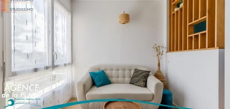 Studio 22m² Saint-Jean-de-Monts - 1er étage, DPE D - Photo 6