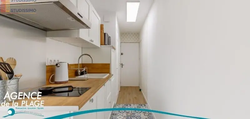 Studio 22m² Saint-Jean-de-Monts - 1er étage, DPE D - Photo 1