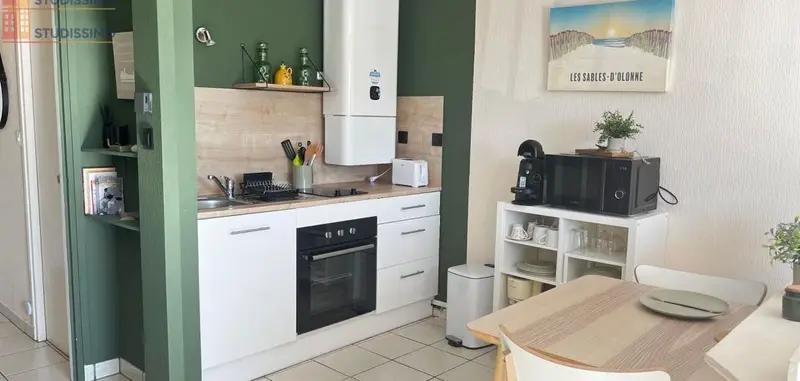 Studio 28m² Les Sables-d'Olonne - 1er étage, lumineux - Photo 10