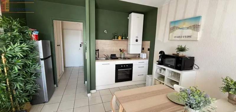 Studio 28m² Les Sables-d'Olonne - 1er étage, lumineux - Photo 9