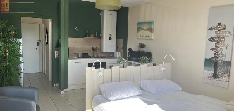 Studio 28m² Les Sables-d'Olonne - 1er étage, lumineux - Photo 8