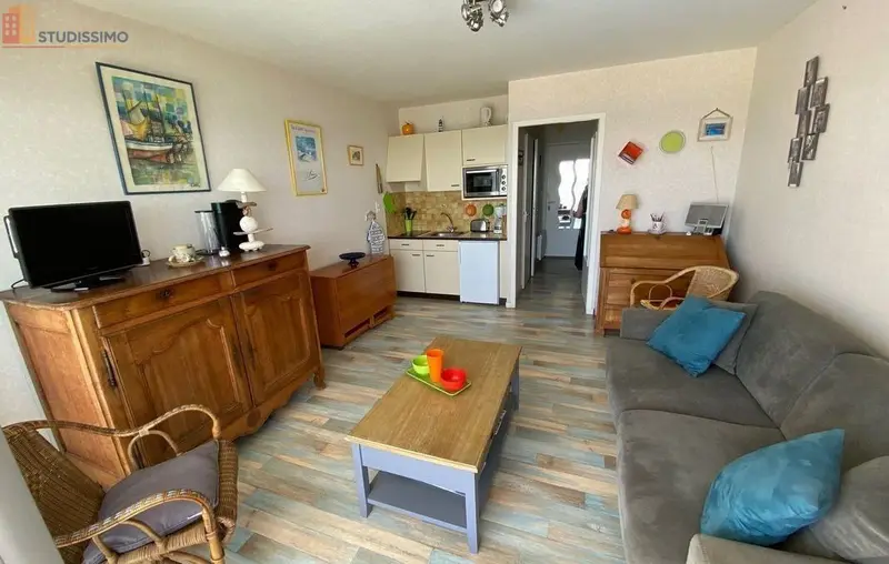 Studio 25m² Les Sables-d'Olonne - 1er étage, DPE C - Photo 3