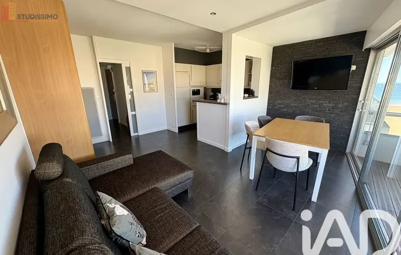 Studio 30m² Les Sables-d'Olonne - Étage élevé, lumineux - Photo 4