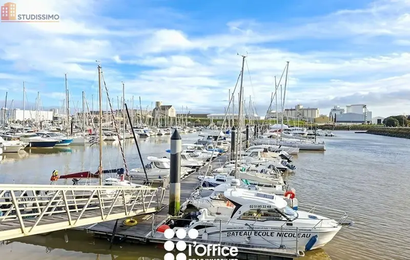 Studio 18m² Les Sables-d'Olonne - étage élevé, lumineux - Photo 6