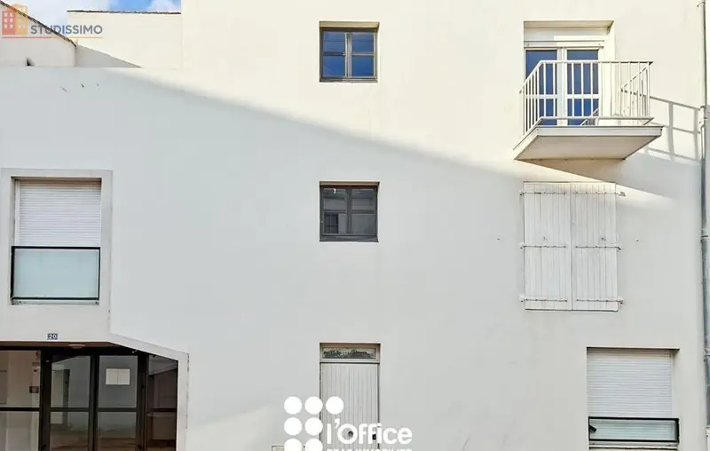 Studio 18m² Les Sables-d'Olonne - étage élevé, lumineux - Photo 1