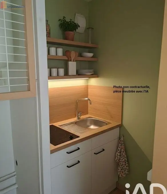 Studio 27m² La Roche-sur-Yon - DPE C - Photo 5