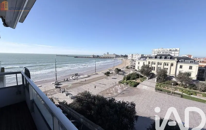 Studio 27m² Les Sables-d'Olonne - Étage 3/6 - Photo 2