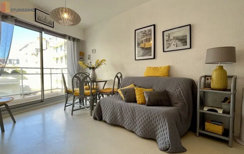 Studio 25m² Les Sables-d'Olonne - DPE C, 1er étage - Photo 3