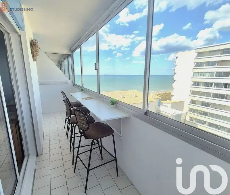Studio 22m² Saint-Hilaire-de-Riez - Étage élevé, lumineux - Photo 1