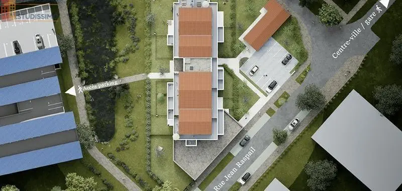 Studio 21m² Montaigu-Vendée - Résidence Confluence - Photo 1