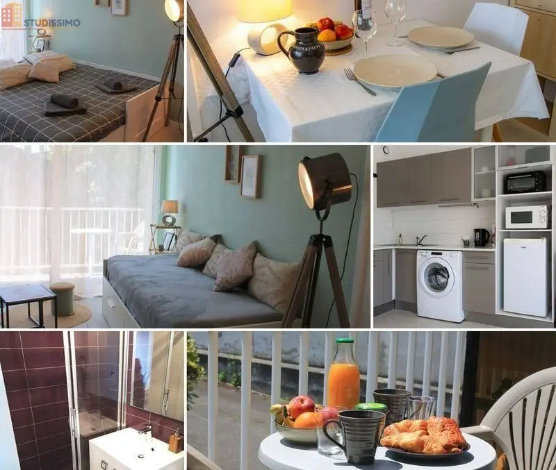 Studio 21m² Les Sables-d'Olonne - Balcon, parking - Photo 1