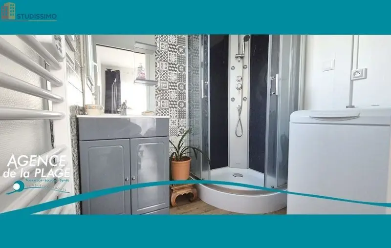 Studio 32m² Saint-Jean-de-Monts - DPE D, 1er étage - Photo 4