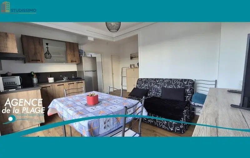 Studio 32m² Saint-Jean-de-Monts - DPE D, 1er étage - Photo 3